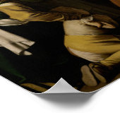 Caravaggio - Madonna mit dem Rosenkranz Poster (Ecke)