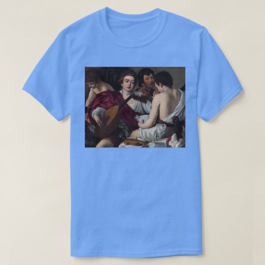 Caravaggio Musician T-Shirt (Design vorne)