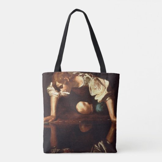 CARAVAGGIO - Narzisse 1598 Tasche (Rückseite)