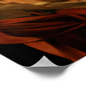 Caravaggio - Opfer von Isaac Poster (Ecke)