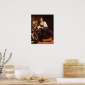Caravaggio-St. Catherine von Alexandria Poster (Küche)