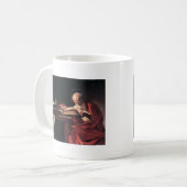 Caravaggio St Jerome Kaffeetasse (Vorderseite Links)