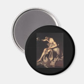 Caravaggio St. John The Baptist Magnet (Vorderseite/Rückseite)