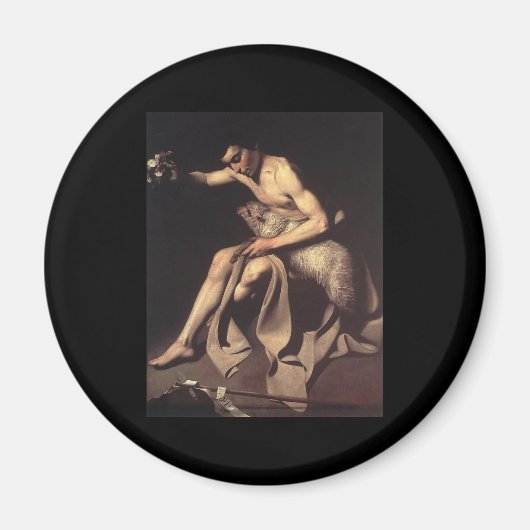 Caravaggio St. John The Baptist Magnet (Vorne)