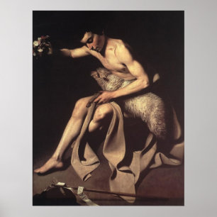Caravaggio St. John The Baptist Poster