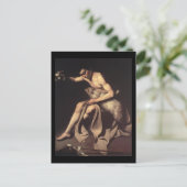 Caravaggio St. John The Baptist Postkarte (Stehend Vorderseite)