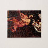 Caravaggio - St Matthew und das Engelspuzzlespiel Puzzle (Horizontal)