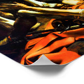 Caravaggio: Umbau auf dem Weg nach Damaskus Poster (Ecke)