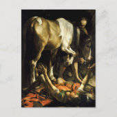 Caravaggio - Umbau auf dem Weg nach Damaskus Postkarte (Vorderseite)