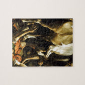 Caravaggio - Umwandlung auf der Weise nach Puzzle (Horizontal)