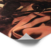 Caravaggio-Umwandlung von Saul Poster (Ecke)