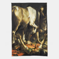 Caravaggio Umwandlung von St- PaulGeschirrtuch