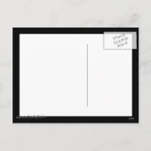 Caravaggio Valentinstag Feiertagspostkarte (Rückseite)