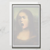 Caravaggios Mona Lisa Briefpapier (Vorne/Hinten)