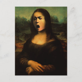 Caravaggios Mona Lisa Postkarte