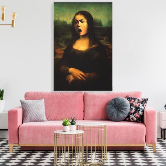 Caravaggios Mona Medusa Leinwanddruck (Insitu (Wohnzimmer))