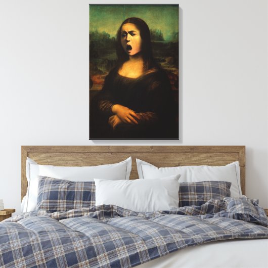 Caravaggios Mona Medusa Leinwanddruck (Insitu (Schlafzimmer))