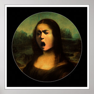 Caravaggios Mona Medusa Poster