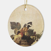 Caravaggios Obstkorb Keramik Ornament (Links)