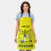 Caravan Art giftet Liebe My Caravan Schürze (Getragen)