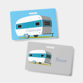 Caravan Camper RV Thunder_Cove Ausweis (Vorder- & Rückseite)