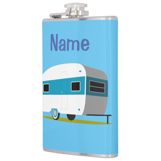 Caravan Camper RV Thunder_Cove Flachmann (Links)