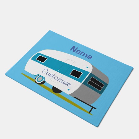 Caravan Camper RV Thunder_Cove Fußmatte (Schrägansicht)