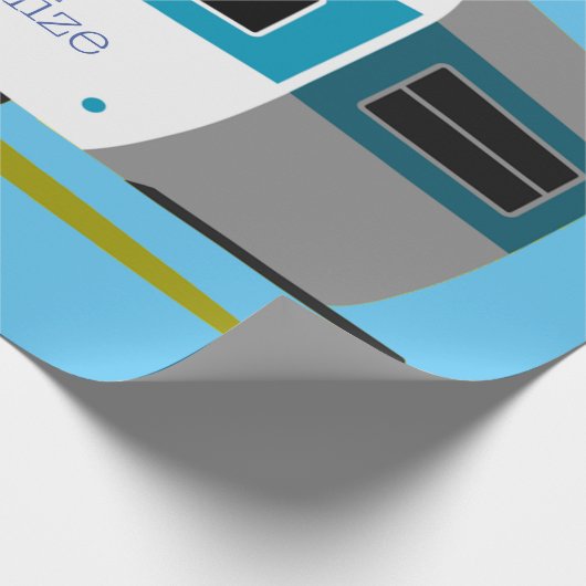 Caravan Camper RV Thunder_Cove Geschenkpapier (Ecke)