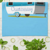 Caravan Camper RV Thunder_Cove Geschirrtuch (Gefaltet)