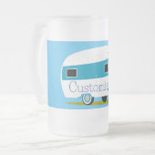 Caravan Camper RV Thunder_Cove Mattglas Bierglas (Vorderseite Links)