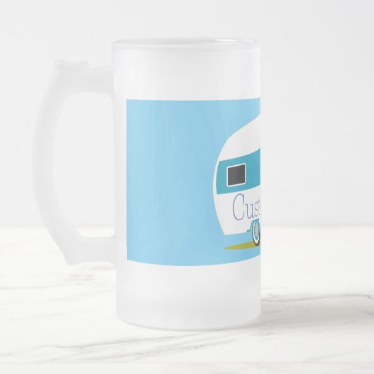 Caravan Camper RV Thunder_Cove Mattglas Bierglas (Links)