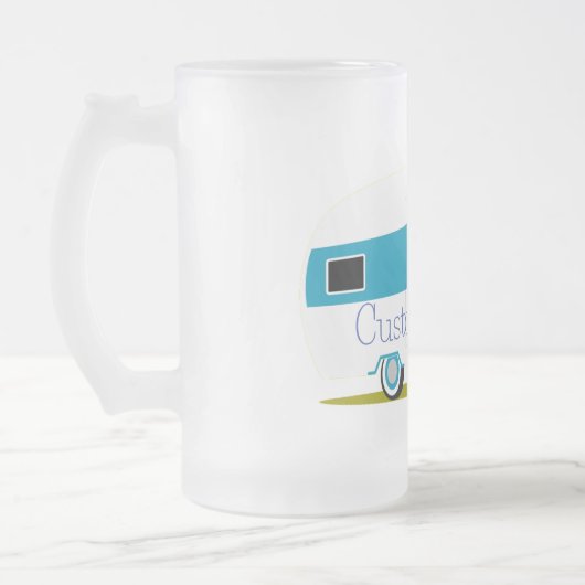 Caravan Camper RV Thunder_Cove Mattglas Bierglas (Links)