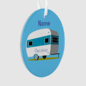 Caravan Camper RV Thunder_Cove Ornament (Vorderseite)