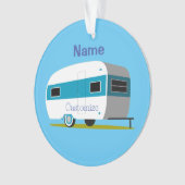 Caravan Camper RV Thunder_Cove Ornament (Vorderseite)