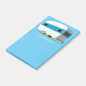 Caravan Camper RV Thunder_Cove Post-it Klebezettel (angewinkelt)