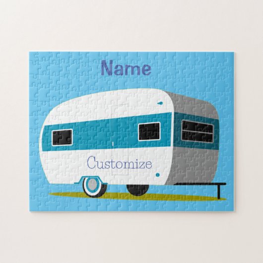 Caravan Camper RV Thunder_Cove Puzzle (Horizontal)