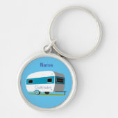 Caravan Camper RV Thunder_Cove Schlüsselanhänger (Vorne)