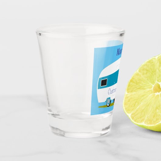 Caravan Camper RV Thunder_Cove Schnapsglas (Links)