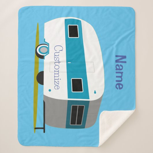 Caravan Camper RV Thunder_Cove Sherpadecke (Vorderseite)