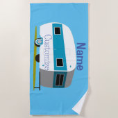 Caravan Camper RV Thunder_Cove Strandtuch (Vorderseite)