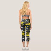 Caravan Camping Deco Capri Leggings (Rückseite)