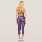 Caravan Camping Deco Capri Leggings (Rückseite)