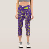 Caravan Camping Deco Capri Leggings (Vorderseite)