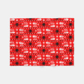 Caravan Camping Deco Fleecedecke (Vorderseite (Horizontal))