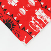 Caravan Camping Deco Fleecedecke (Ecke)