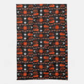 Caravan Camping Deco Geschirrtuch (Vertikal)