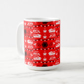 Caravan Camping Deco Kaffeetasse (Vorderseite Links)