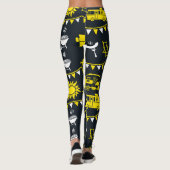 Caravan Camping Deco Leggings (Rückseite)