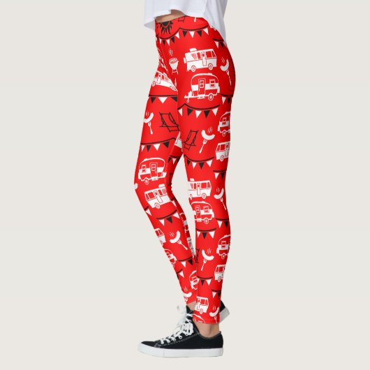 Caravan Camping Deco Leggings (Links)