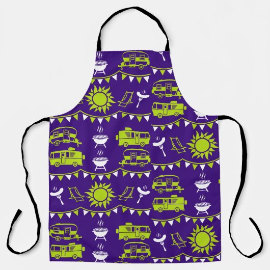 Caravan Camping Deco Schürze (Vorderseite)